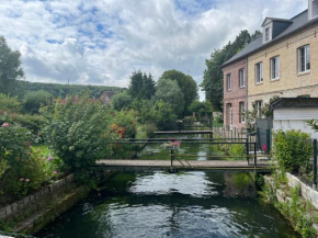 NEW ! Maison normande en bord de rivière